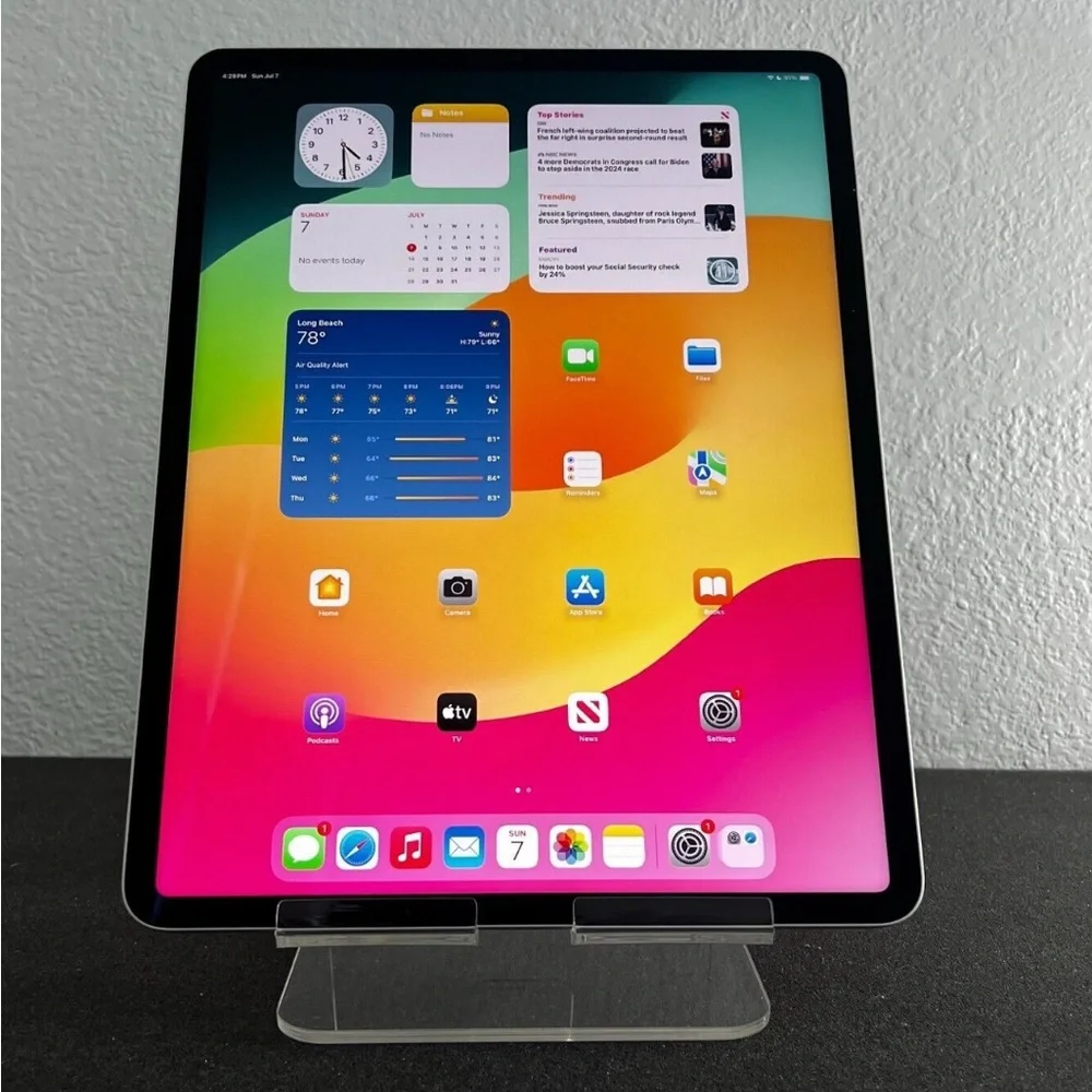 ipad Pro 12.9 inch 5th gen LTE+ Wifi